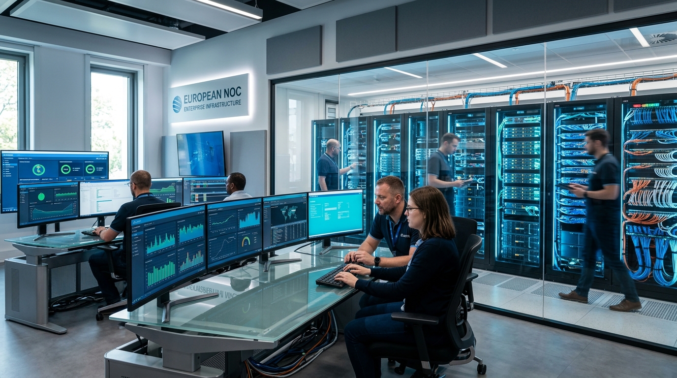 European NOC Enterprise Infrastructure - Global ICT Europe Operations Center